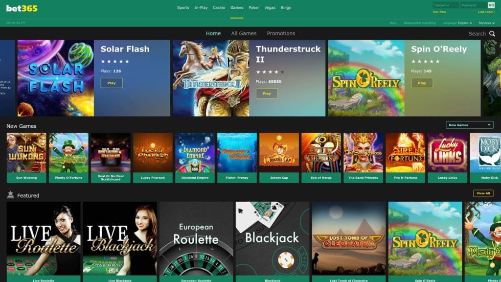 Bet365 Casino: pošten in neodvisen pregled